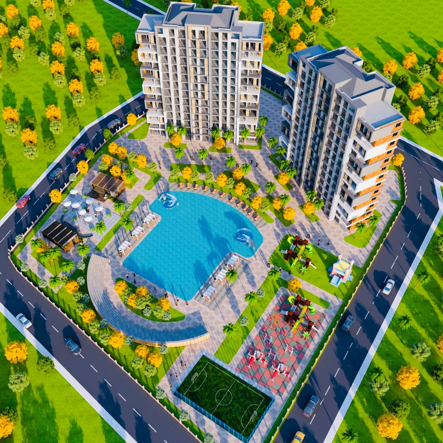 KAYA EMLAK'TAN ERDEMLİ/MERSİN'DE SATILIK 2+1, SIFIR LÜKS DAİRE